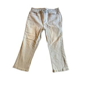 Judy Blue Jeans Size 11/30 Women Blue Skinny Fit Capri Light Wash Denim JB88240